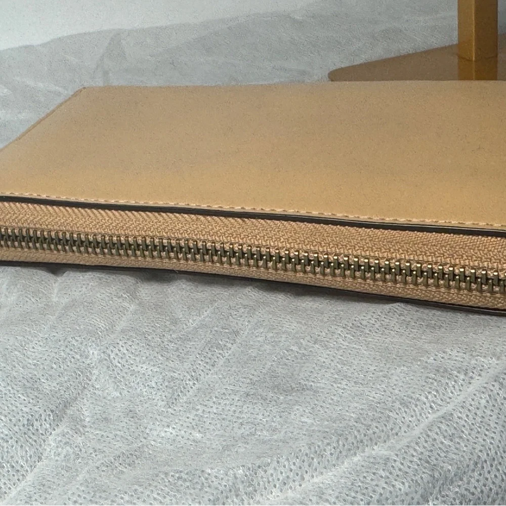 Coach Tan 1941 Link exotic phyton wallet rare multicolor leather zip around - Picture 9 of 14